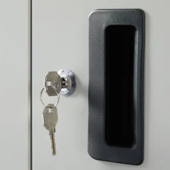 Arebos Aktenschrank mit Rollen 90cm Sale