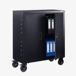 Arebos Aktenschrank mit Rollen 90cm Sale