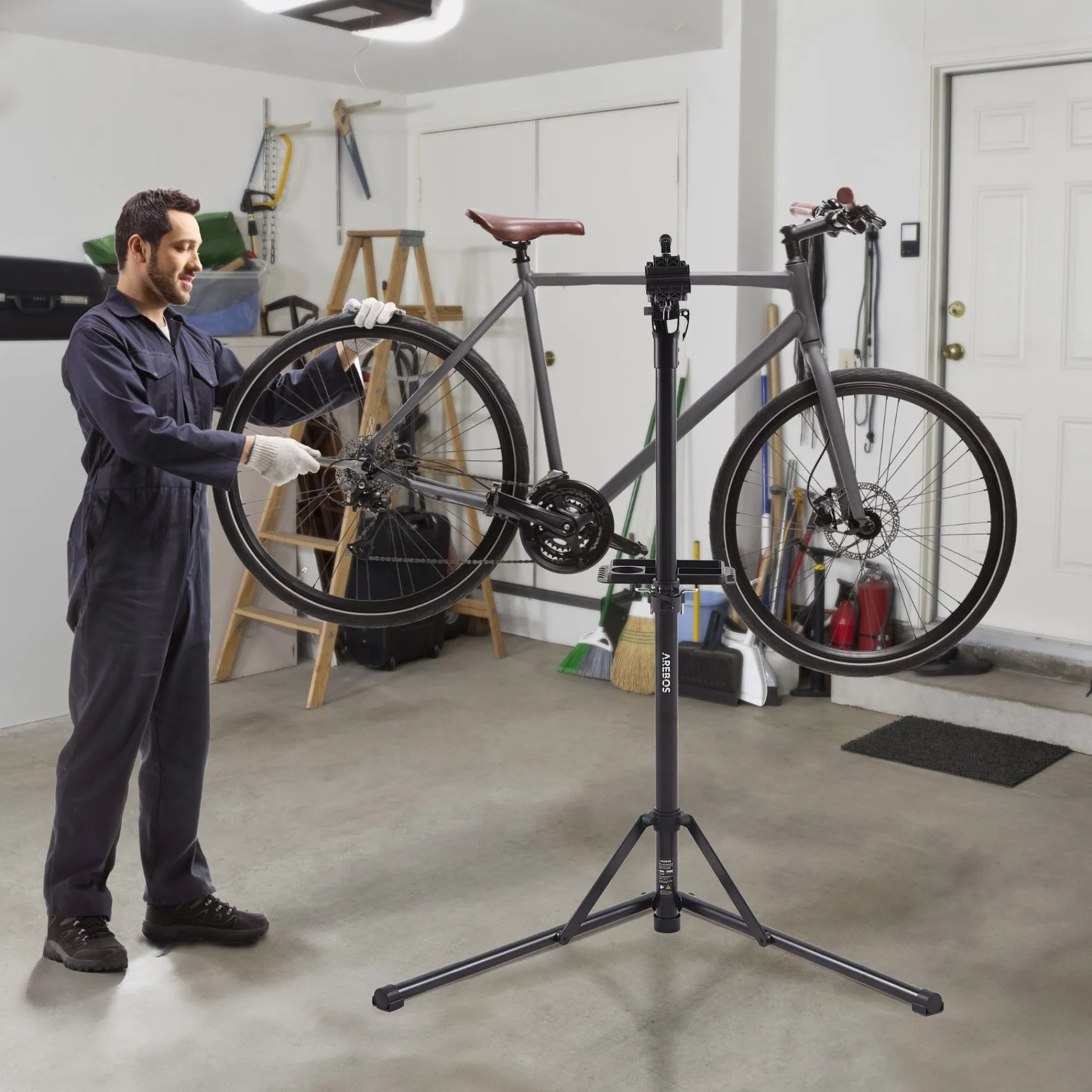Arebos Alu Fahrradmontageständer Best