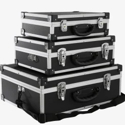 Arebos Alukoffer 3er Set klein Hot