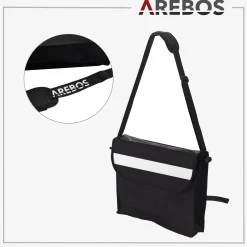 Arebos Alu Rollator - klappbar inkl. Einkaufstasche New