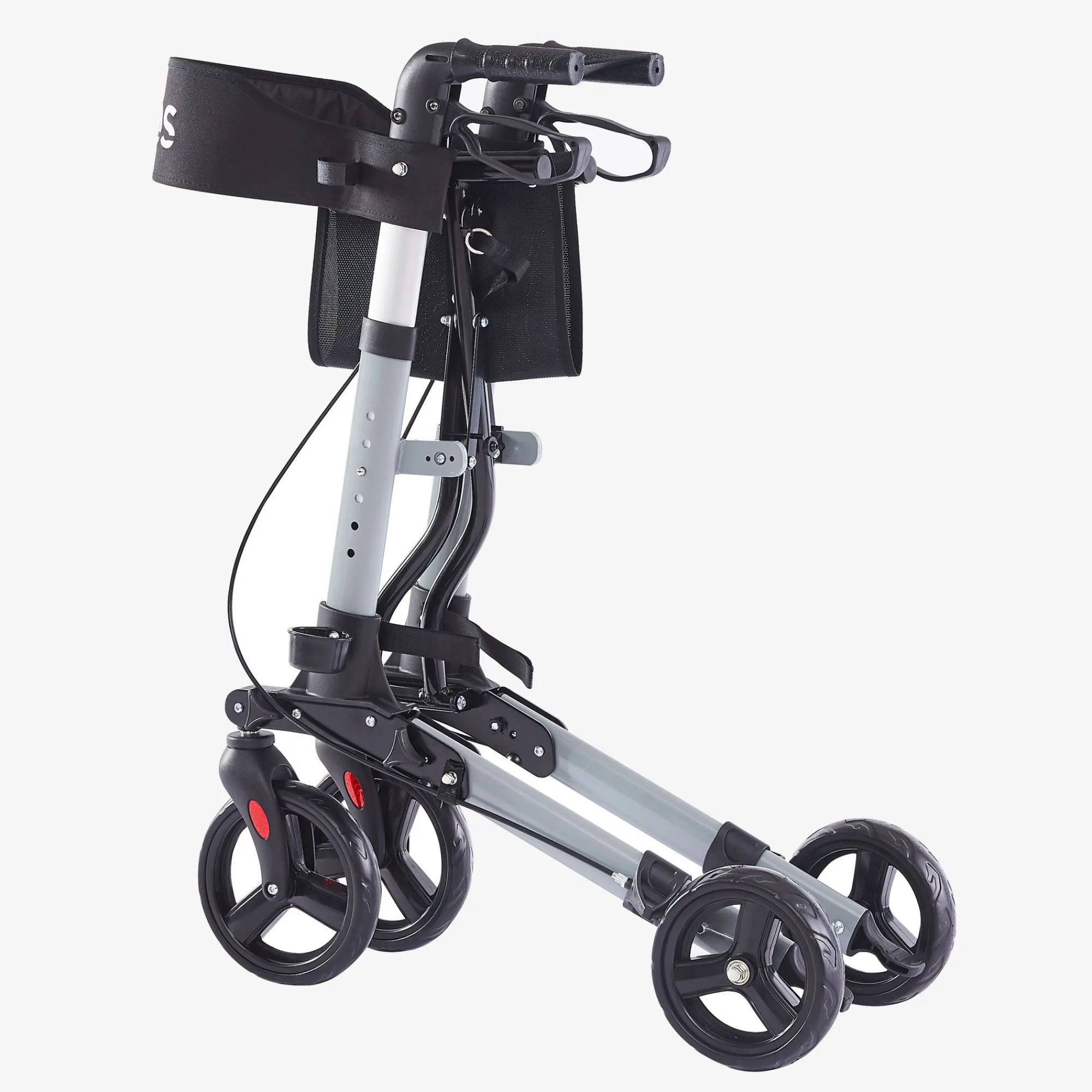 Arebos Alu Rollator - klappbar inkl. Einkaufstasche New
