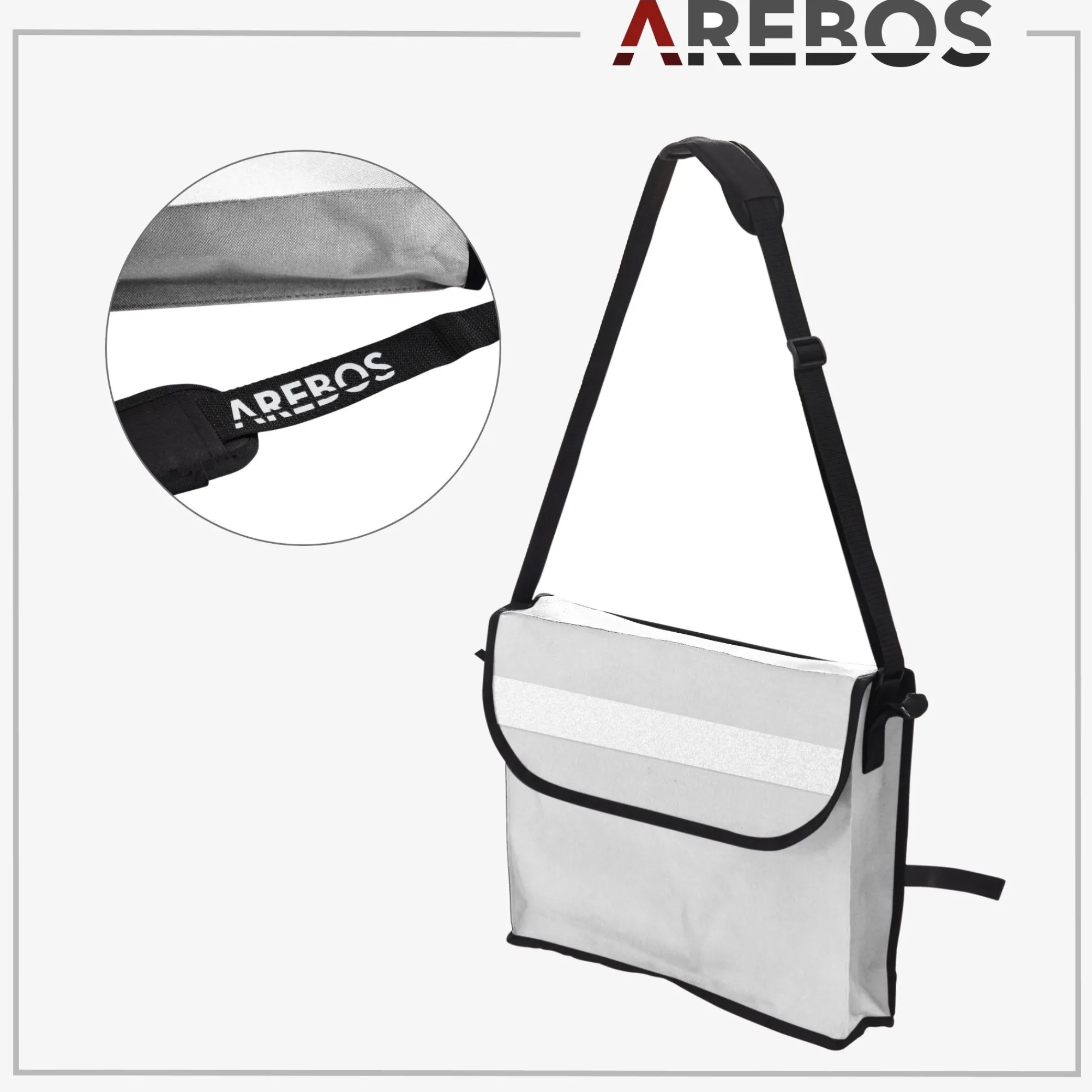 Arebos Alu Rollator - klappbar inkl. Einkaufstasche New