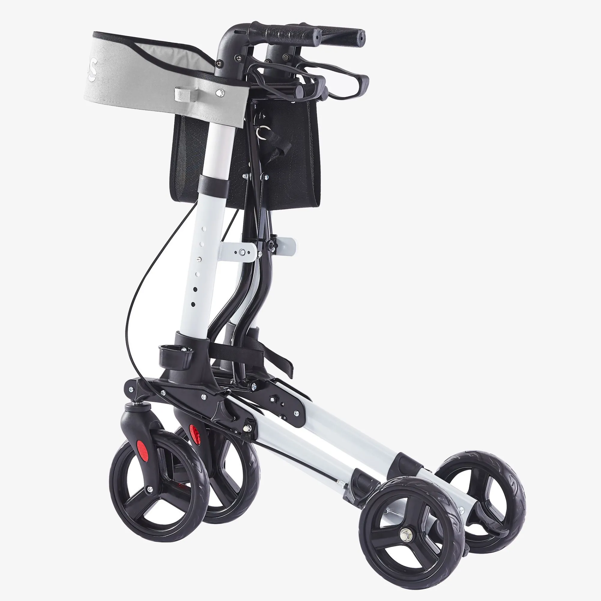 Arebos Alu Rollator - klappbar inkl. Einkaufstasche New