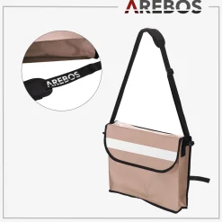Arebos Alu Rollator - klappbar inkl. Einkaufstasche New