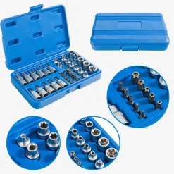 Arebos Außen Torx Nüsse 34-tlg