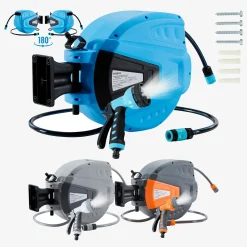 Arebos Automatischer Gartenschlauchaufroller 20m Best