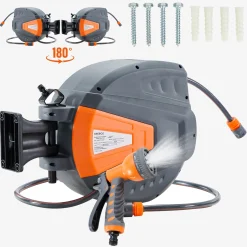 Arebos Automatischer Gartenschlauchaufroller 30 m Sale