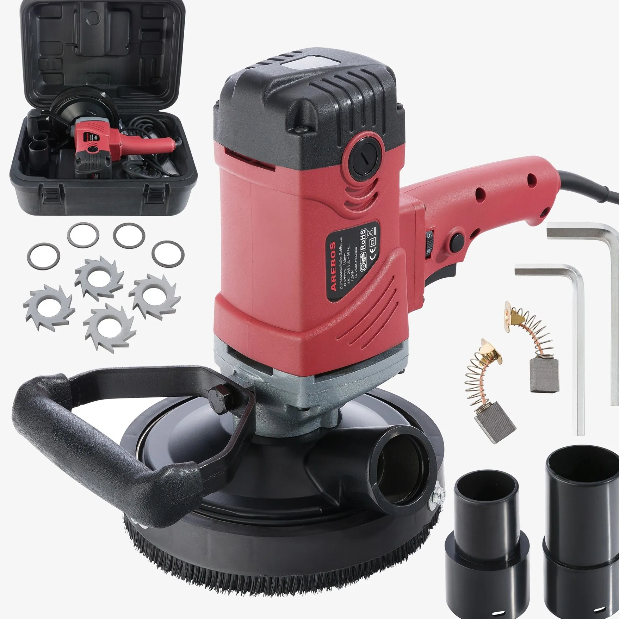 Arebos Betonschleifer 1500W