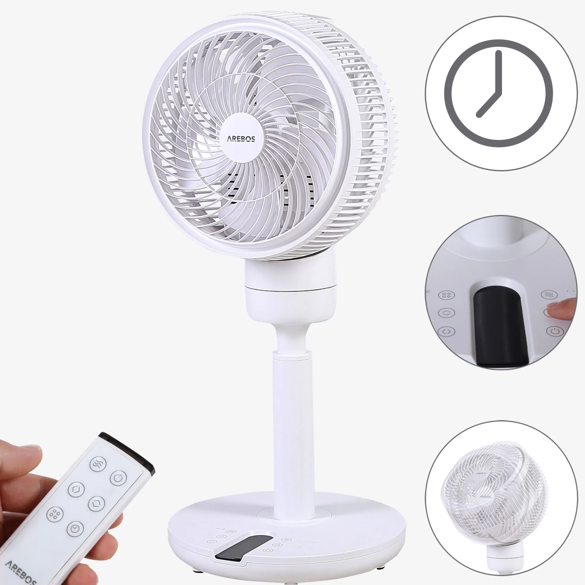 Arebos Bodenventilator 55W Hot