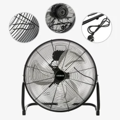 Arebos Bodenventilator 20 Zoll 120W Discount