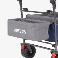 Arebos Bollerwagen mit Dach - Luxus Clearance