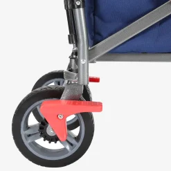 Arebos Bollerwagen mit Dach Premium