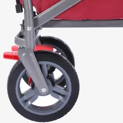 Arebos Bollerwagen mit Dach Premium