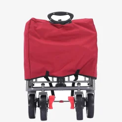 Arebos Bollerwagen mit Dach Premium