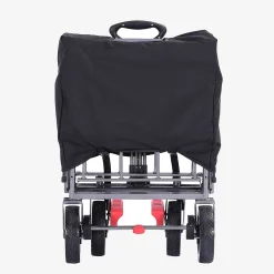 Arebos Bollerwagen mit Dach Premium