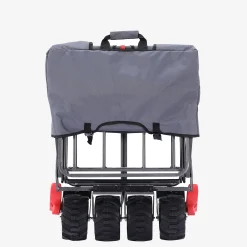 Arebos Bollerwagen mit Dach Standard Best