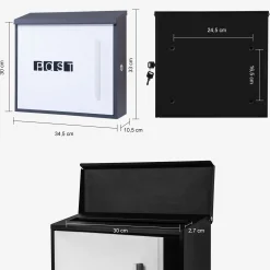 Arebos Briefkasten 15979 Outlet