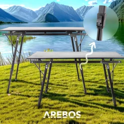 Arebos Campingtisch 120 cm Discount