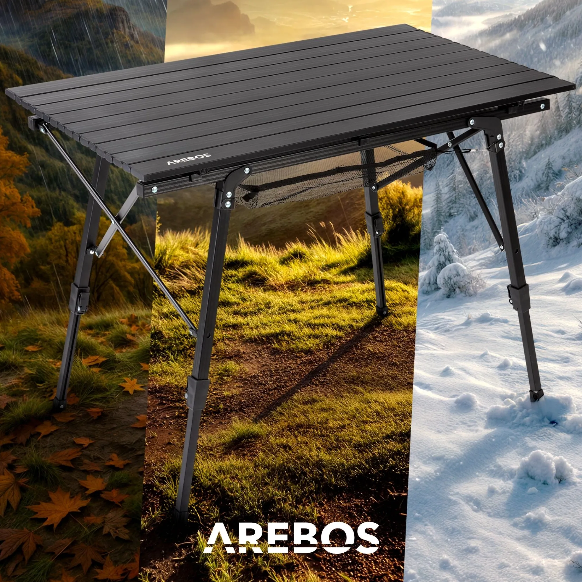 Arebos Campingtisch 90cm