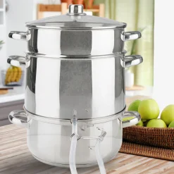 Arebos Dampfentsafter 15 L - Edelstahl Best