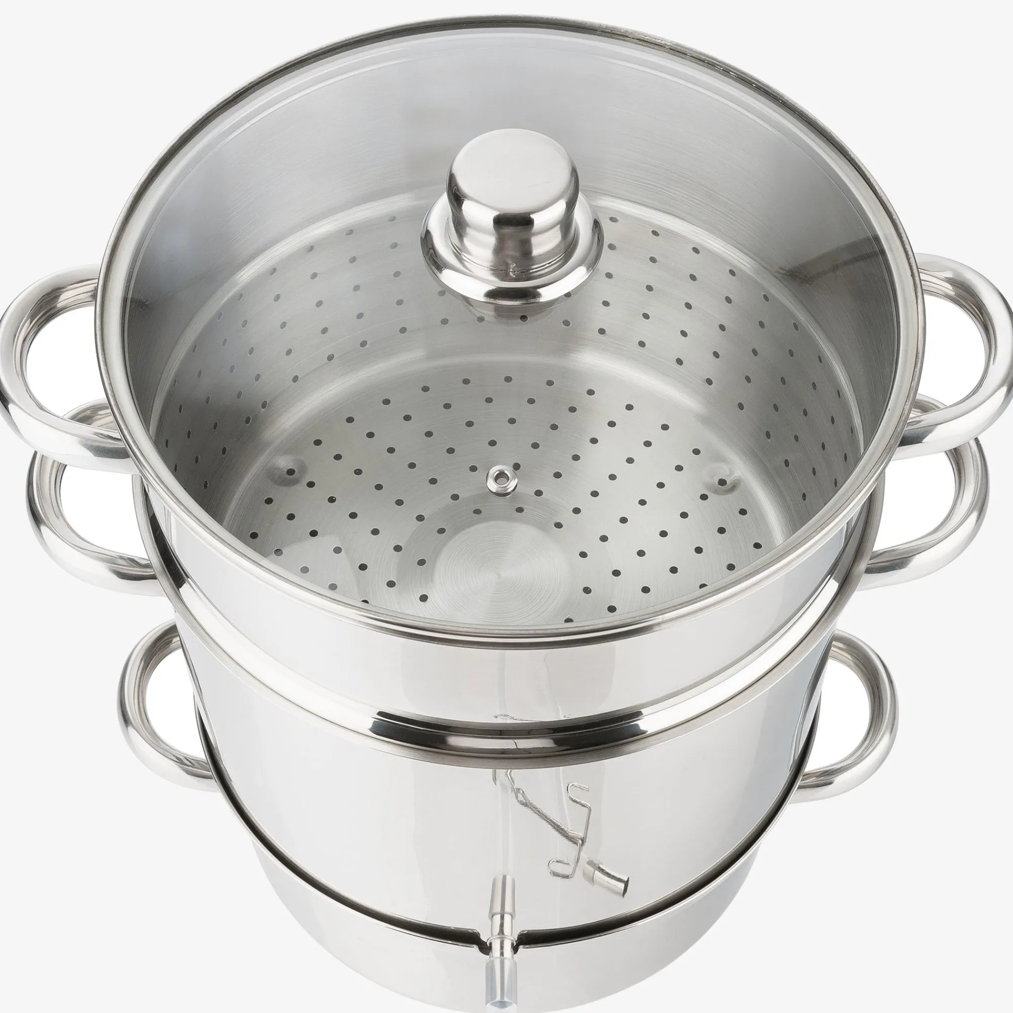 Arebos Dampfentsafter 15 L - Edelstahl Best