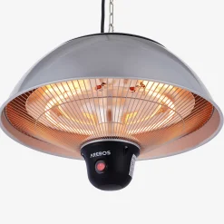 Arebos Deckenheizstrahler 1500W mit Fernbedienung Hot