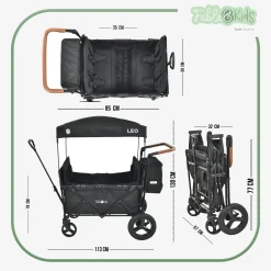 Fablekids Bollerwagen LEO X4 Plus Outlet