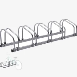 Arebos Fahrradständer für 5 Fahrräder Discount