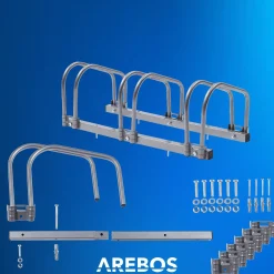 Arebos Fahrradständer für 3 Fahrräder