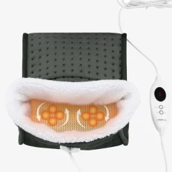Arebos Fußwärmer Anthrazit Hot