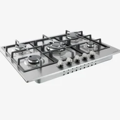 Arebos Gaskochfeld 68cm 5 Brenner Clearance