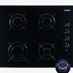 Arebos Gaskochfeld 60 cm 4 Brenner Online