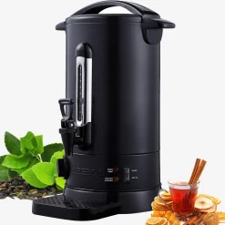 Arebos Glühweinkocher 6,8 L Schwarz Outlet
