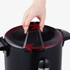Arebos Glühweinkocher 20 L Schwarz Best