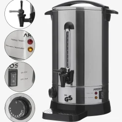 Arebos Glühweinkocher 20L 1650W Edelstahl Clearance