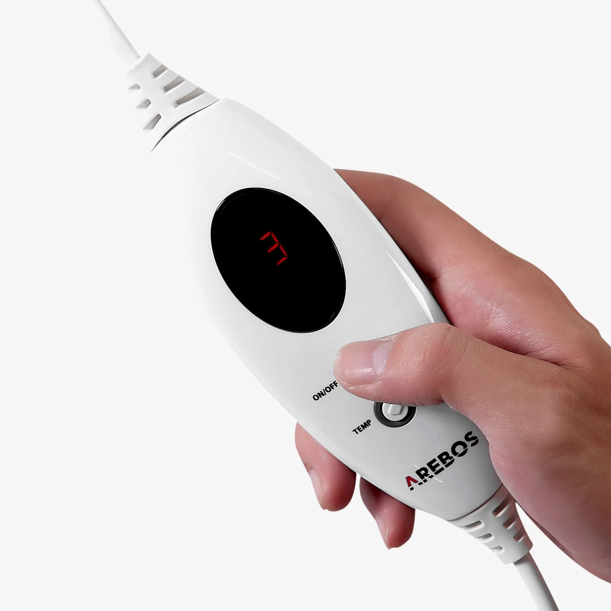 Arebos Heizkissen elektrisch mit Füllung New