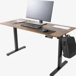 Arebos Höhenverstellbarer Schreibtisch 140 x 60 cm
