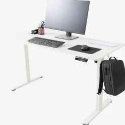 Arebos Höhenverstellbarer Schreibtisch 140 x 60 cm