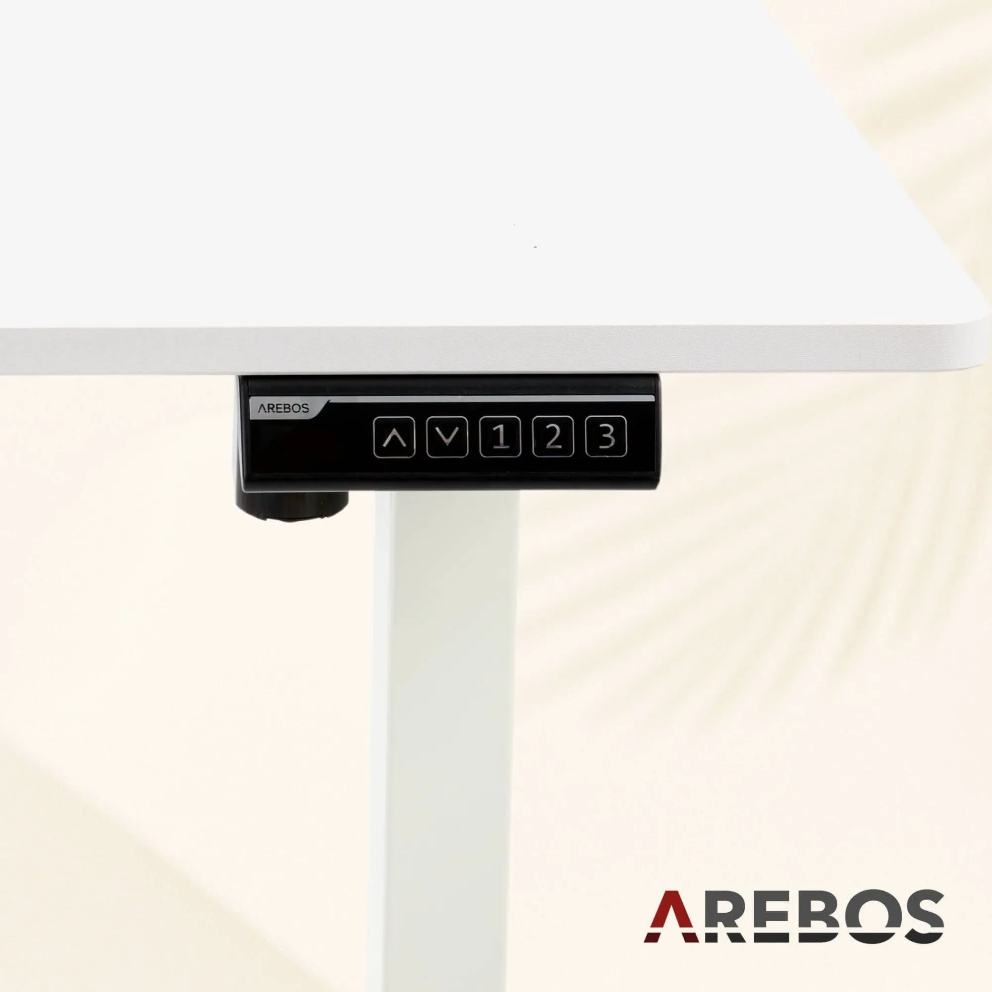 Arebos Höhenverstellbarer Schreibtisch 120 x 60 cm Clearance
