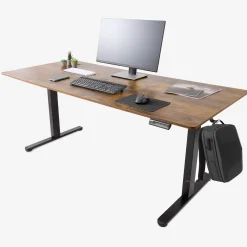 Arebos Höhenverstellbarer Schreibtisch 180 x 80 cm Sale