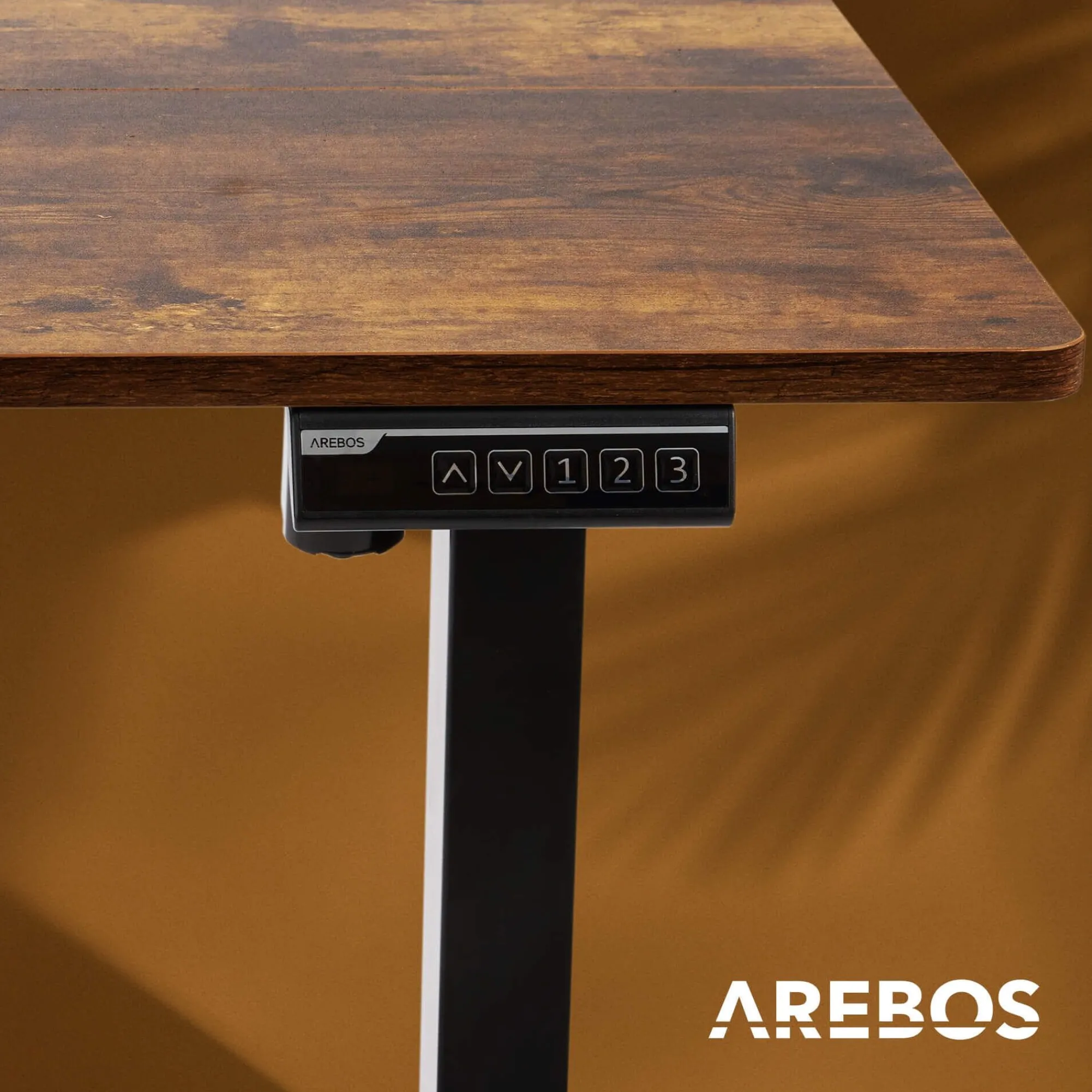 Arebos Höhenverstellbarer Schreibtisch 180 x 80 cm Sale
