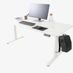 Arebos Höhenverstellbarer Schreibtisch 180 x 80 cm Sale