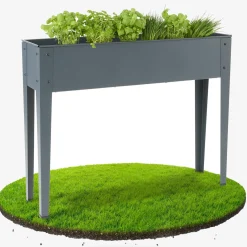 Arebos Hochbeet aus Metall - Anthrazit Outlet