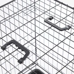 Arebos Hundekäfig klappbar 36" L New
