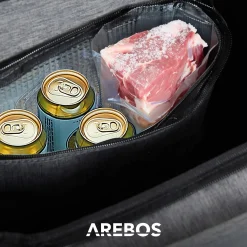 Arebos 3in1 Einkaufstrolley Grau