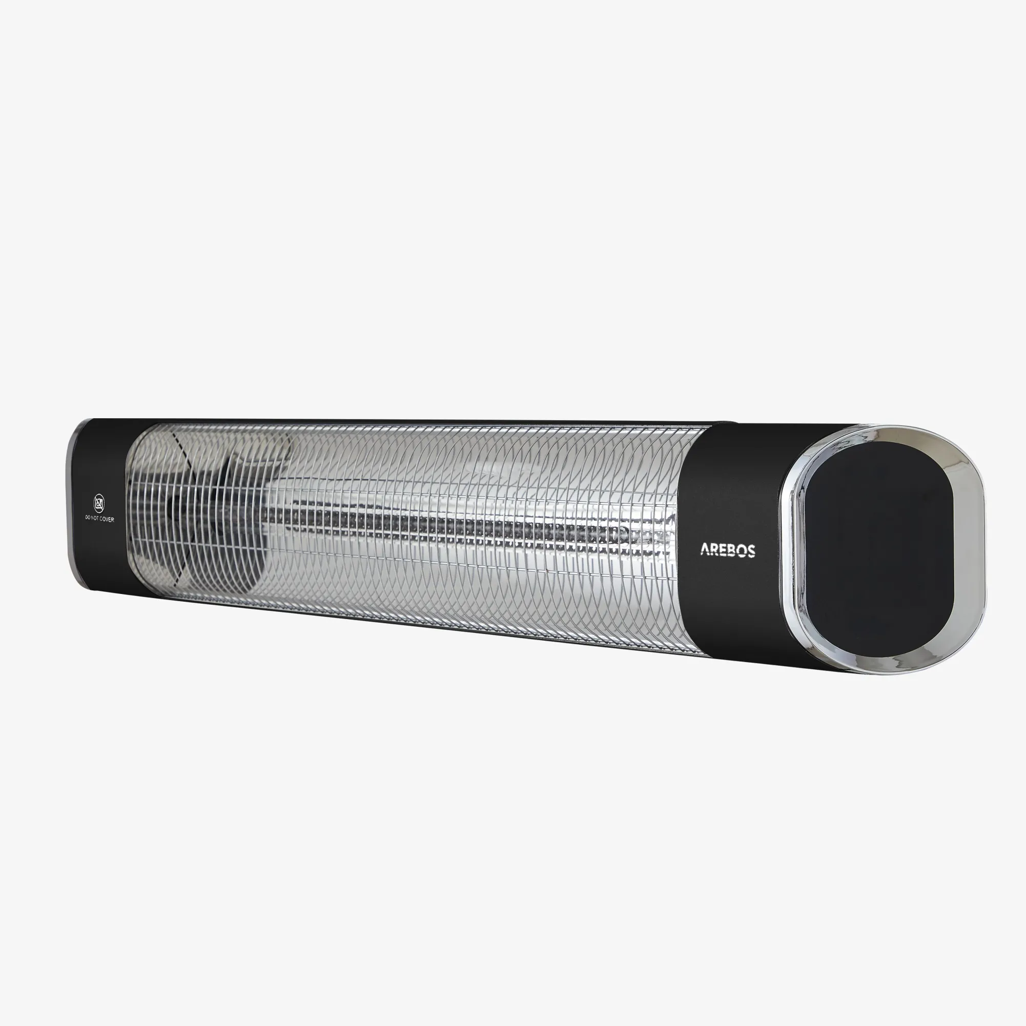 Arebos Infrarot Heizstrahler 2000W mit Fernbedienung Premium Schwarz Outlet