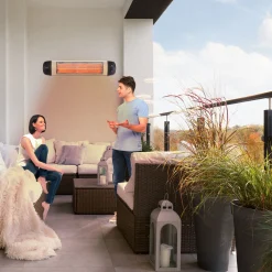 Arebos Infrarot Heizstrahler 2500W silber Online
