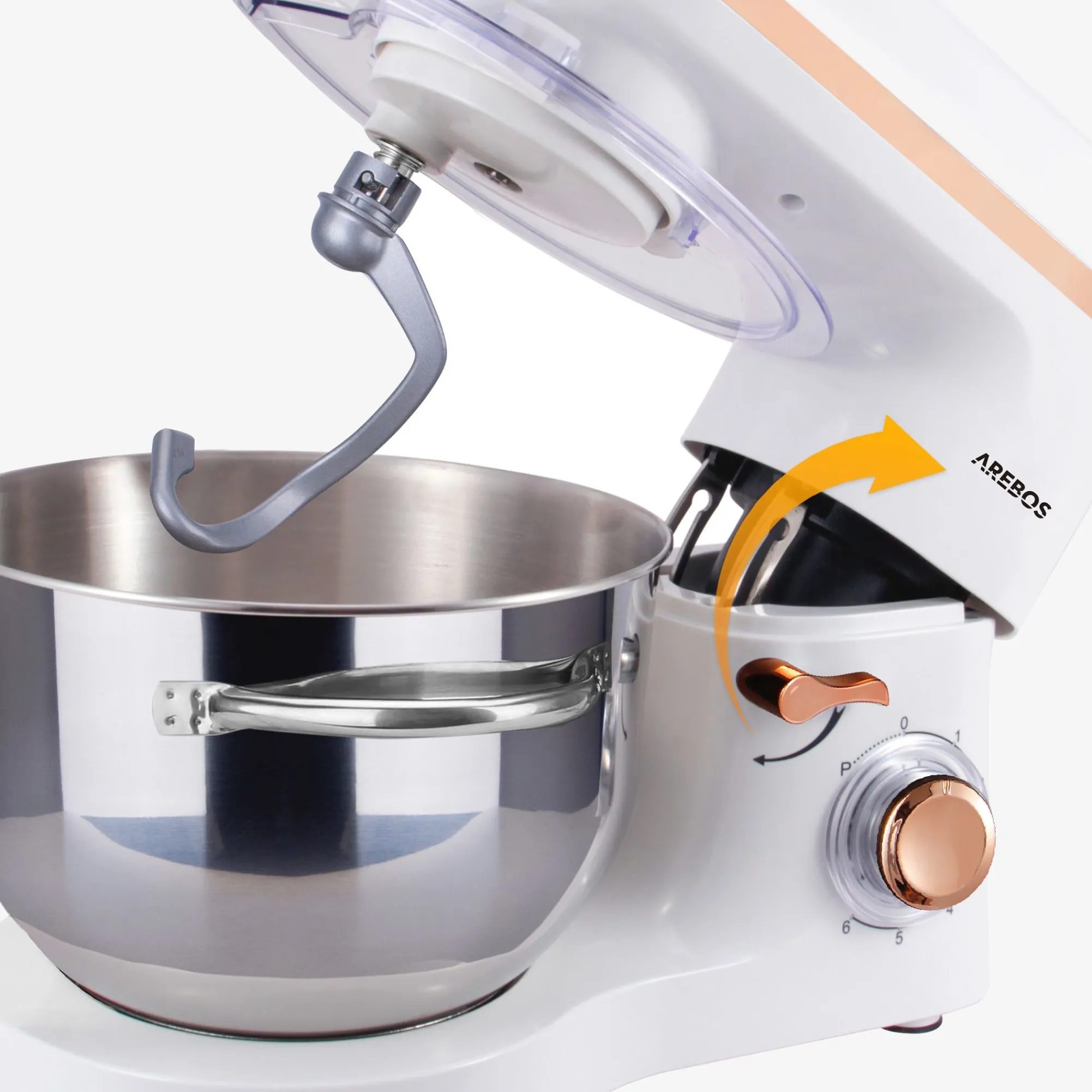 Arebos Küchenmaschine 1500W - 6l Clearance