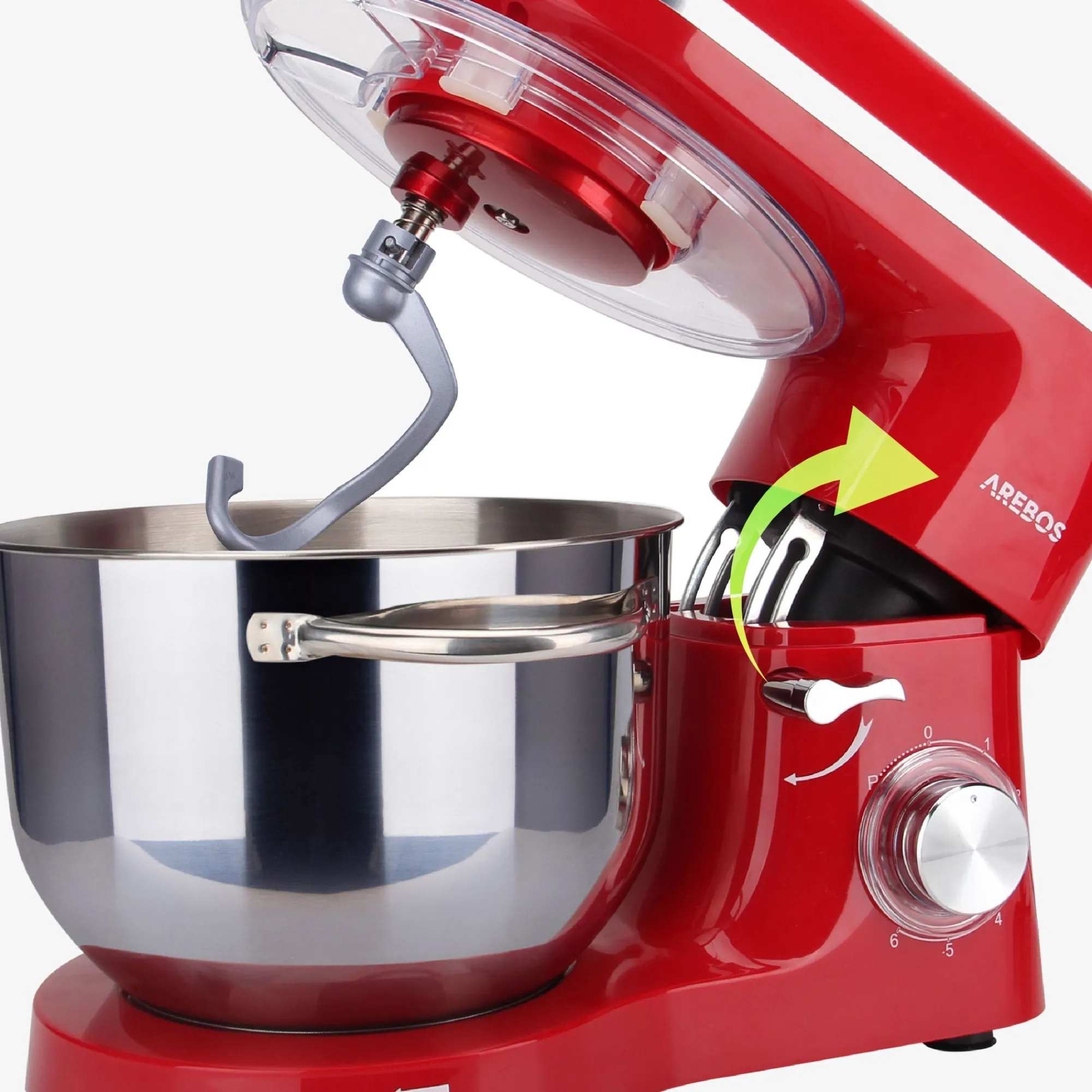 Arebos Küchenmaschine 1500W - 6l Clearance